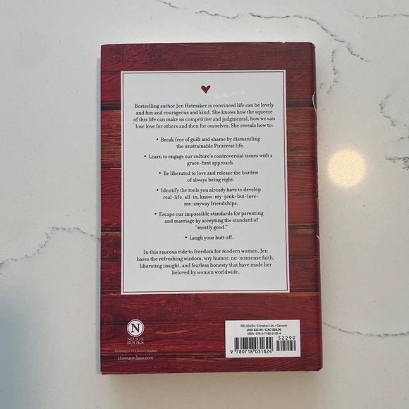 For the Love by Jen Hatmaker, Hardcover Inspirational & Personal Growth Book - Picture 3 of 7